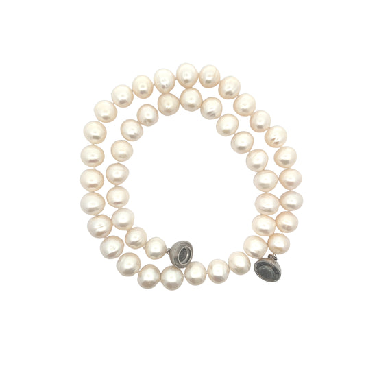 Short Classic Pearl Necklace - Born To Glam