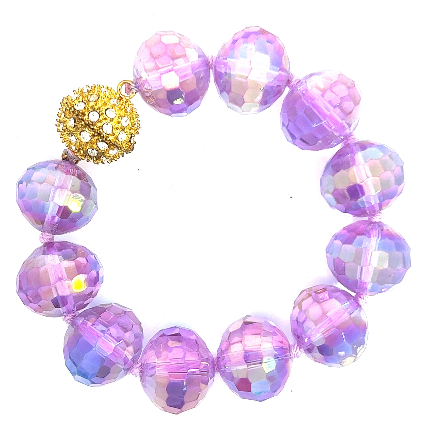 Iridescent Purple Bracelet - Born To Glam