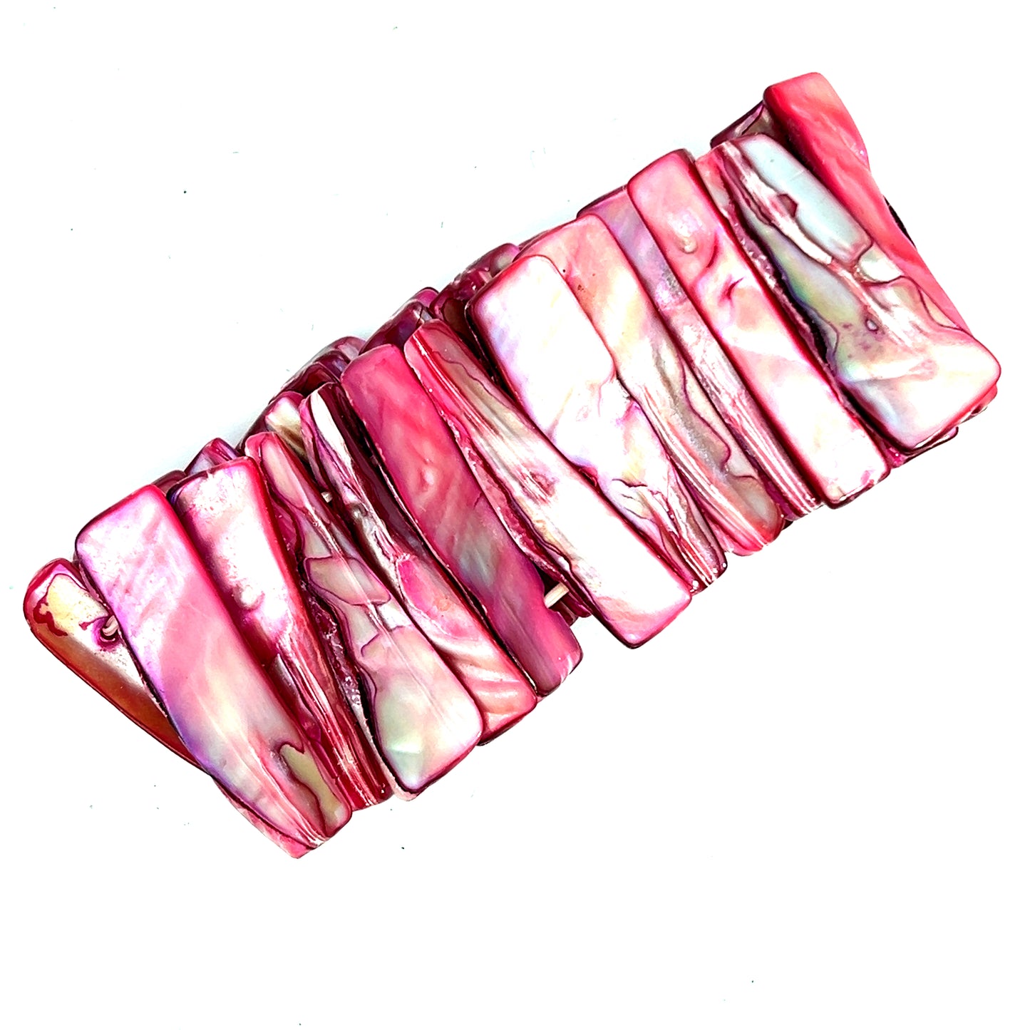 Pink Mother Of Pearl Shell Bracelet - Born To Glam