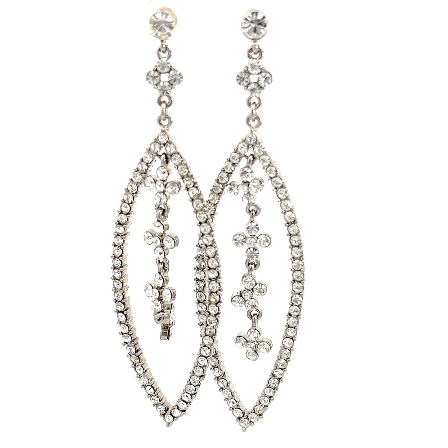Crystal Drop Earrings - Born To Glam