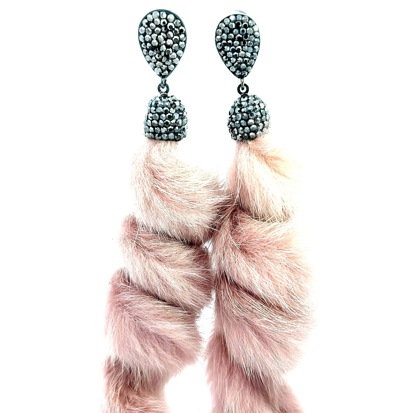 Buy Sparkle Light Pink Diamond Earrings For Women - Branta – Brantashop